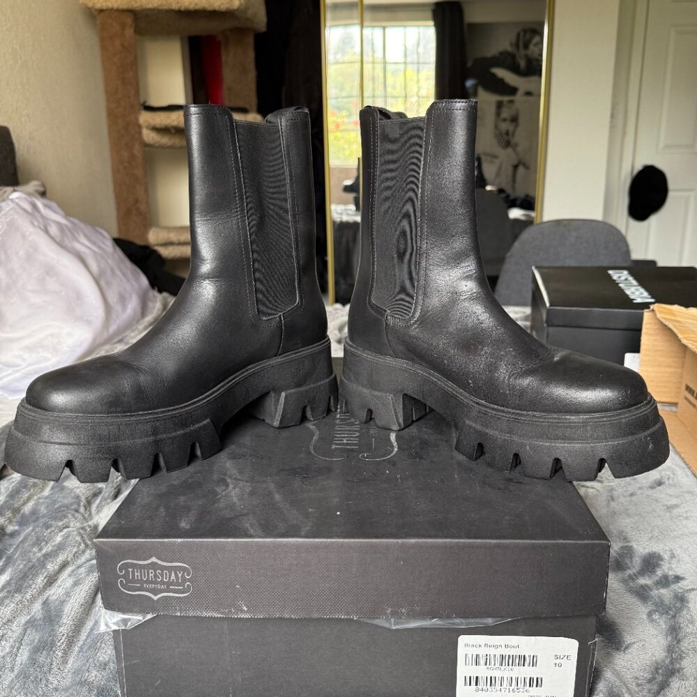 Thursday Boot Company Reign Chelsea Boots Women’s Size 10 - Picture 5 of 8